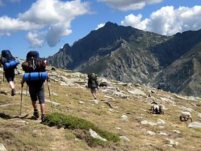 Nejvyšší hory Korsiky po Gr 20